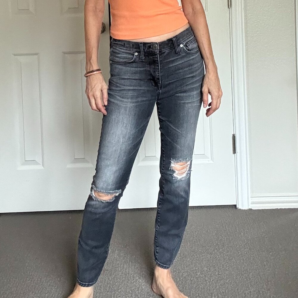 Madewell Faded-Black Jeans